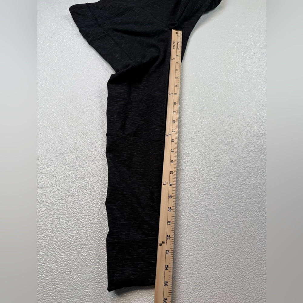 Kyodan Women’s Gray/Black Heather Spacedye Leggings 25” Athletic Size X-Large - Picture 9 of 10